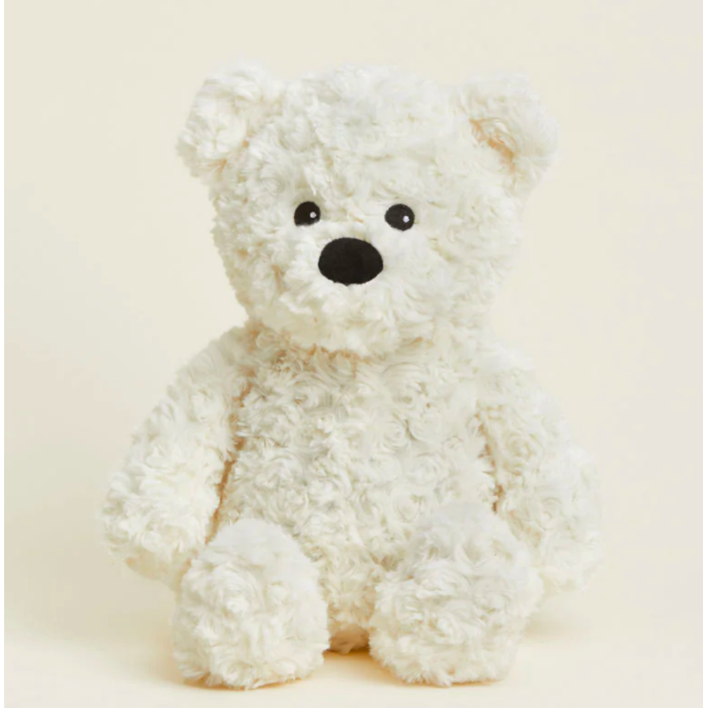 Warmies Cream Curly Bear