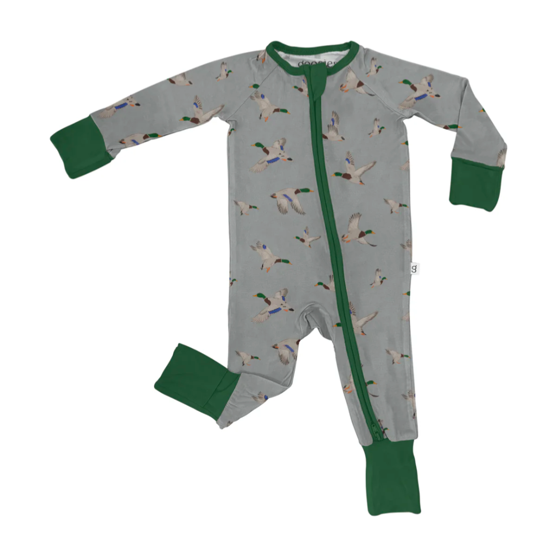Goosies Mallard Ducks Romper (6-12)