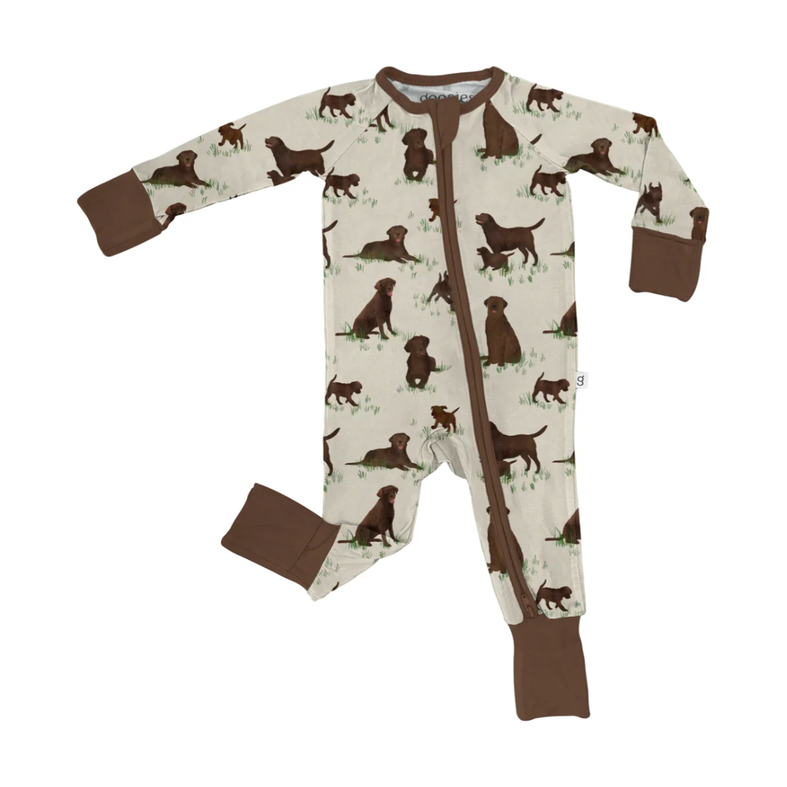 Goosies Labradors Romper (6-12)