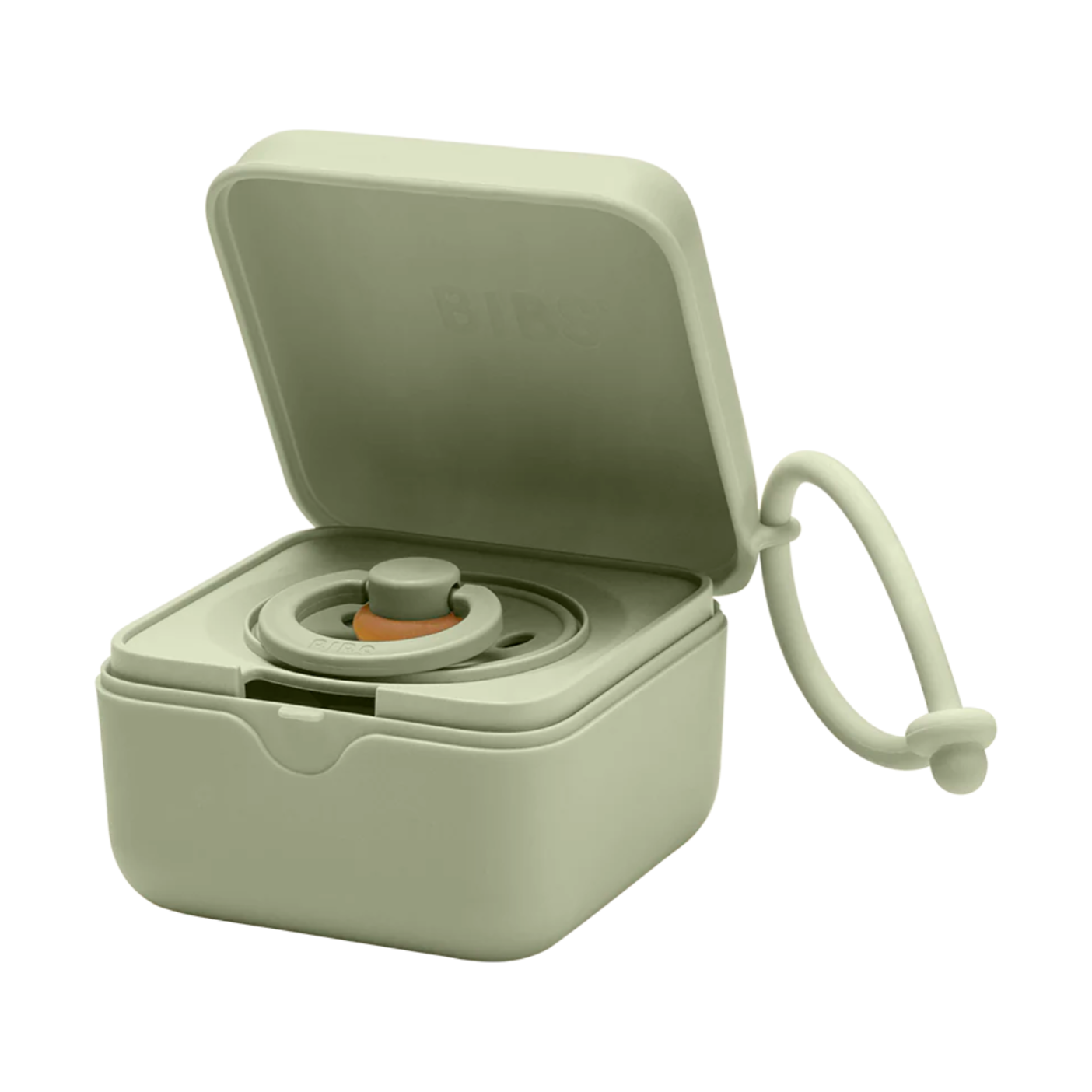 Bibs Pacifier Box (Sage)