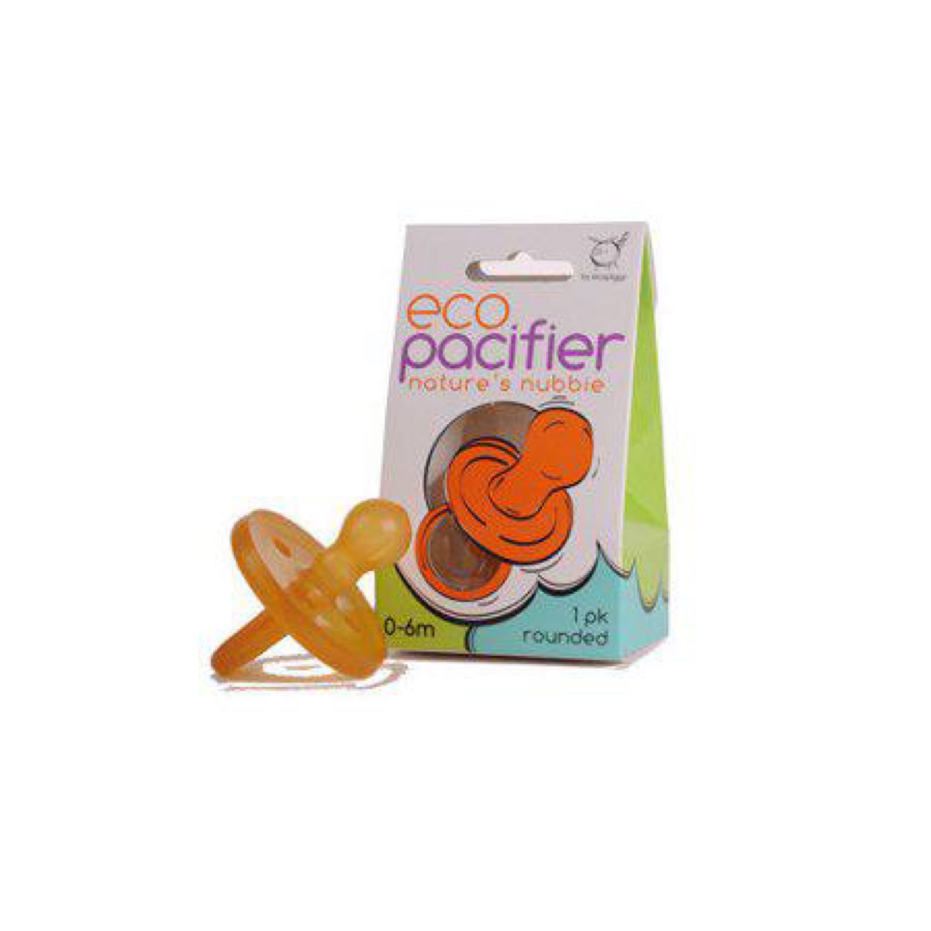 Ecopiggy Ecopacifier Orthodontic Natural Pacifier (1 Pack)