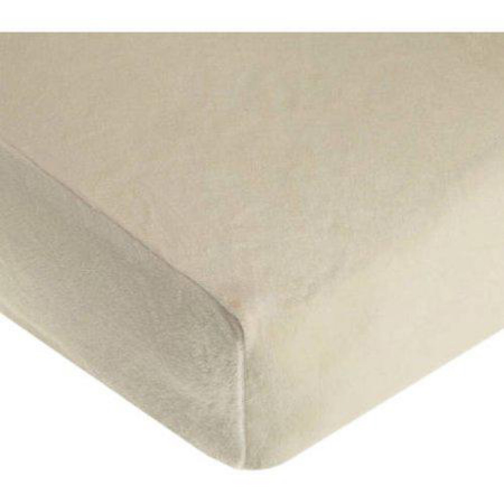 American Baby Company Soft Chenille Polyester Crib Sheet (Cream)